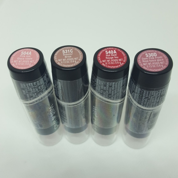 Lot of Four (4) Brand New Wet n Wild Lipsticks - Picture 5 of 6